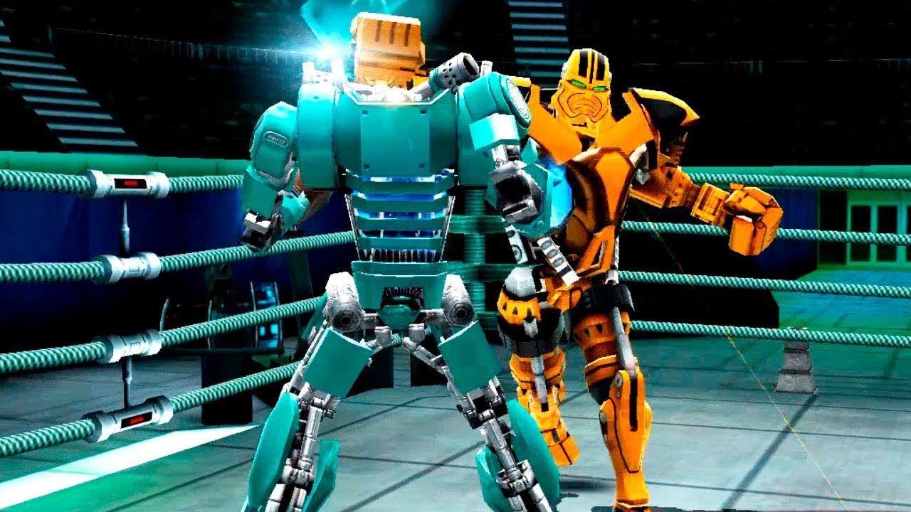 роботы дерутся