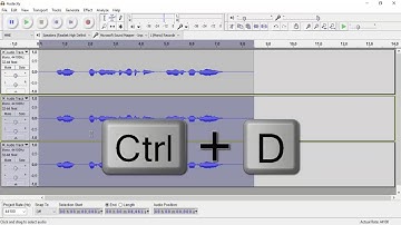 Alien voice tutorial with Audacity