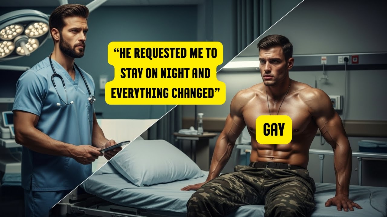 “Doctor, Can You Stay Tonight?” — A Soldier’s Sleepless Request Changed Everything | Gay Story