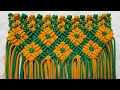 Tutorial Tas Tali Kur Motif Bunga (Part 1) - Macrame Bag Tutorial With Flower Pattern (Part 1)