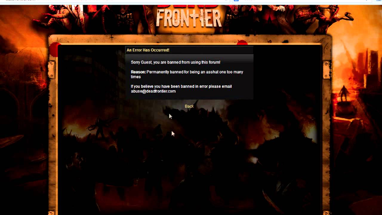 Dead Frontier 3d Dead Frontier Hacked Clear Cache Youtube