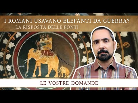 I Romani usavano elefanti da guerra?