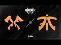 Fury vs. FNATIC – Coastline – Rainbow Six Pro League – Season XI – APAC (ANZ)