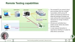 Remote testing capabilities
