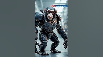 Sci-Fi Short Film Concept Animation Test ~ Mech Robot Ape Character | Runway + KLING 1.6