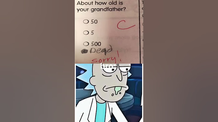 bro still got it wrong  #sad #rickandmorty #memes