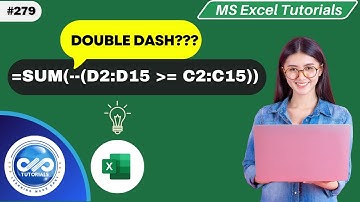 De magie van dubbele streepjes in Excel — de meeste gebruikers weten dit niet!