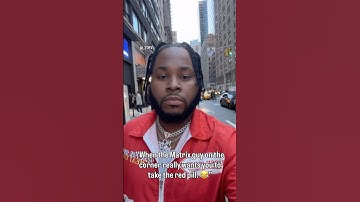 “When the Matrix guy on the corner really wants you to take the red pill. 😂” #shorts