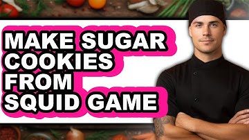 How To Make Sugar Cookies From Squid Game (Easy Method)