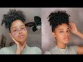 Easy Curly Pineapple Tutorial | Quick Protective Style