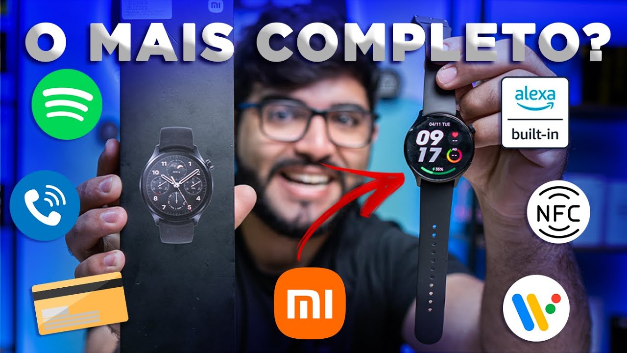 CHEGOU! Xiaomi Watch S1 PRO!  Relógio MAIS COMPLETO que ela JÁ LANÇOU!