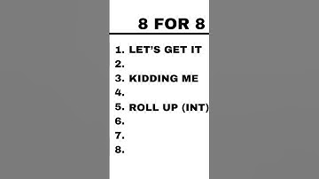 Thumbnail of Day 34 of 44: Posting Every Day Until My Music Project Drops #8for8 #tracklist
