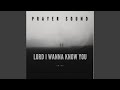 Lord I Wanna Know You (Prayer Sound)