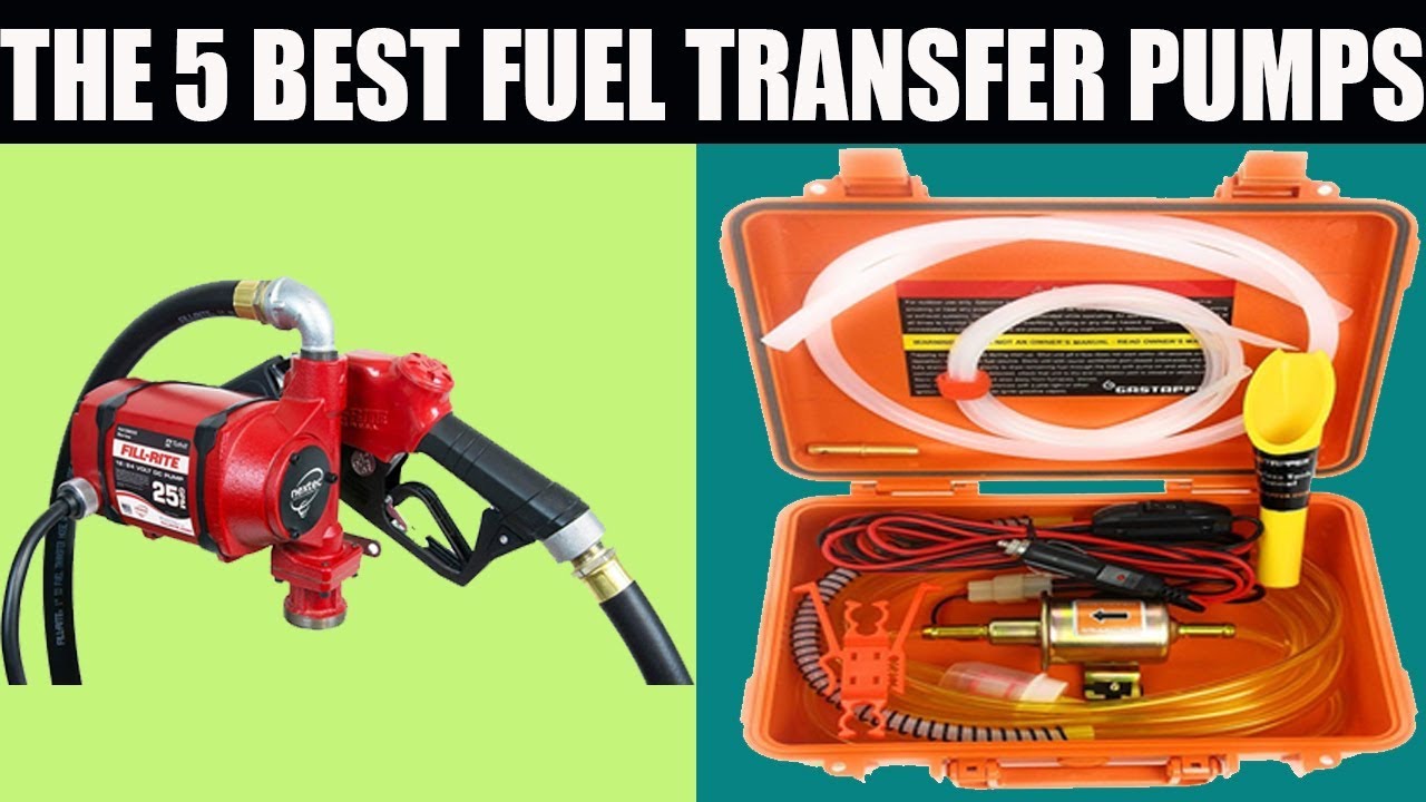 THE 5 BEST FUEL TRANSFER PUMPS YOU CAN BUY ON AMAZON YouTube