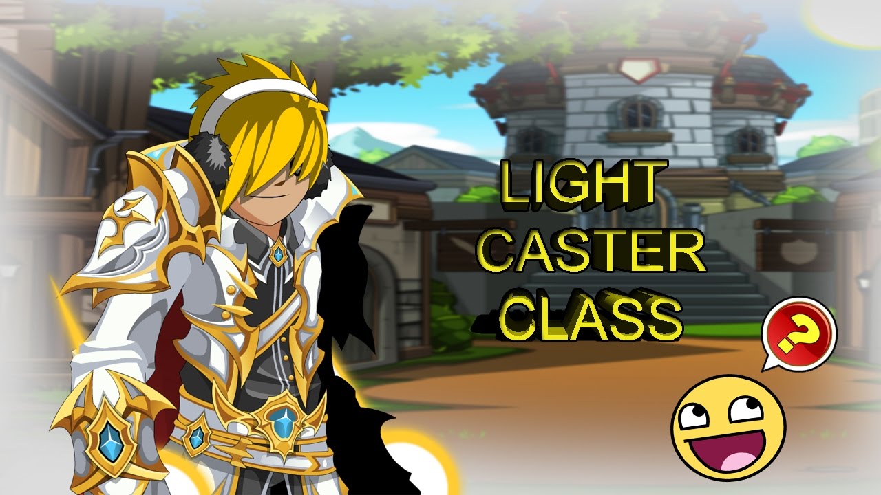 AQW = New Light Caster CLASS!!!! + Evolved Armor (1000AC)