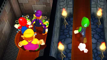 Mario Party 9 - Master Difficulty - Mario vs Luigi vs Wario vs Waluigi