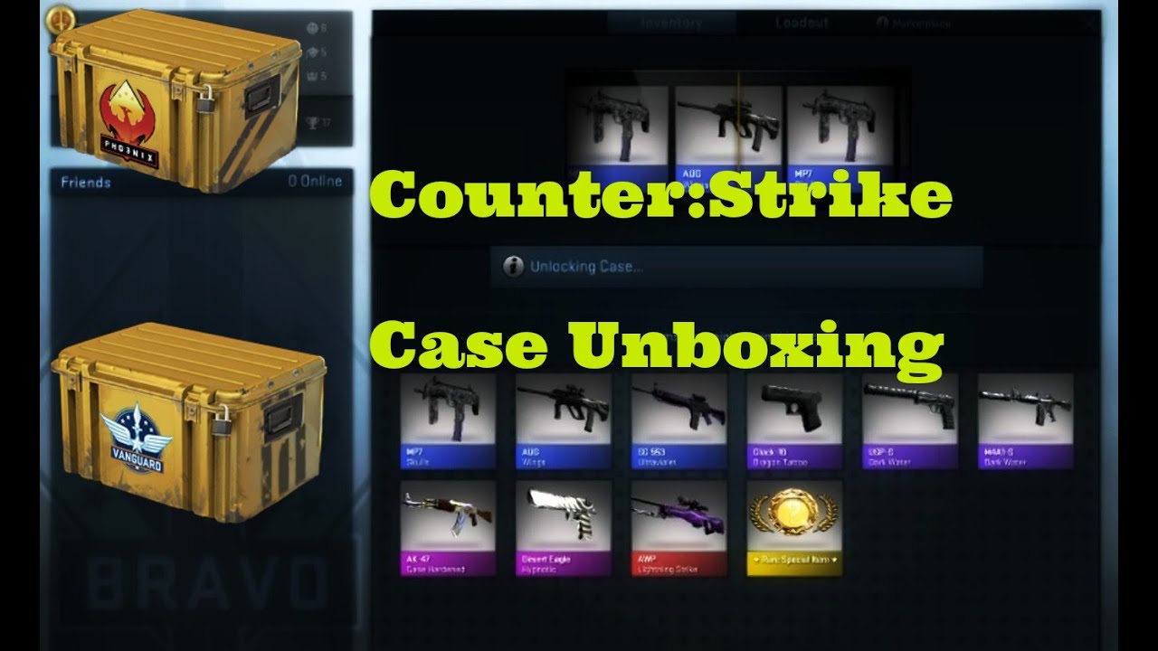 CS:GO Case Unboxing (My First Unboxing) w/QuitSaucer46 on PC - YouTube