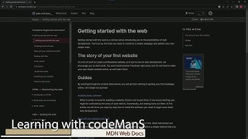 Learn HTML | MDN Web Docs_ : Getting Started with the Web