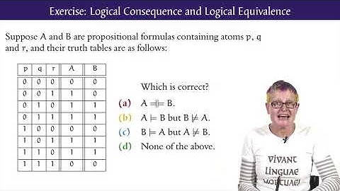 Logic : Language and Information || 10 1 3 2 Relationships Between Propositions 14 26