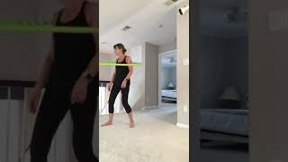 Vertical Shoulder hooping with rolls