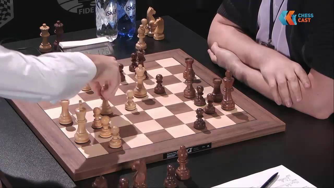 M. Carlsen - P. Svidler. Blitz