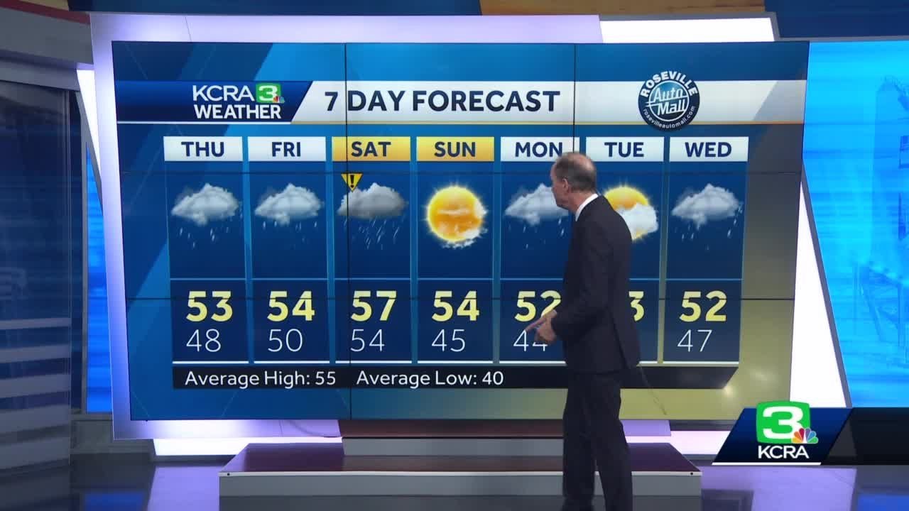 Atmospheric River to impact Northern California. Here's the timeline ...