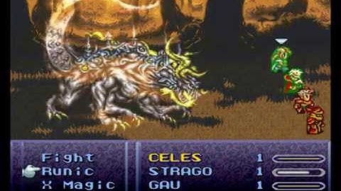 FF6 Hack Low Level Game Czar Dragon· Omega Weapon