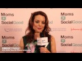 "Happy Mother's Day!" from the speakers at Moms + SocialGood