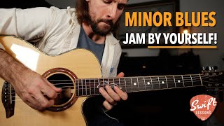 E Minor Blues Practice Routine - Jam By Yourself!