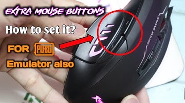 How to set extra mouse buttons | Extra buttons settings for PUBG emulator | Extra mouse buttons
