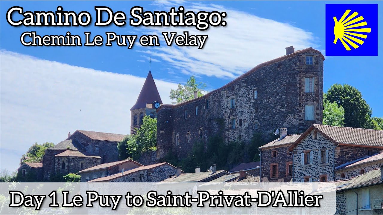 День 1 Путь Сантьяго | Шмен-де-Ле-Пюи-ан-Веле | Виа Подиенсис