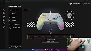 TURTLE BEACH Afterglow Wave – كيفية ضبط شدة الاهتزاز screenshot 4