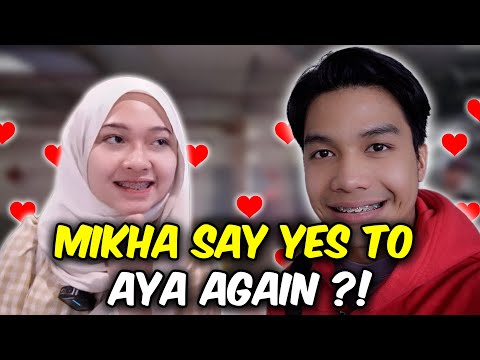 MIKHA SAY YES TO AYA FOR 24HRS ?!