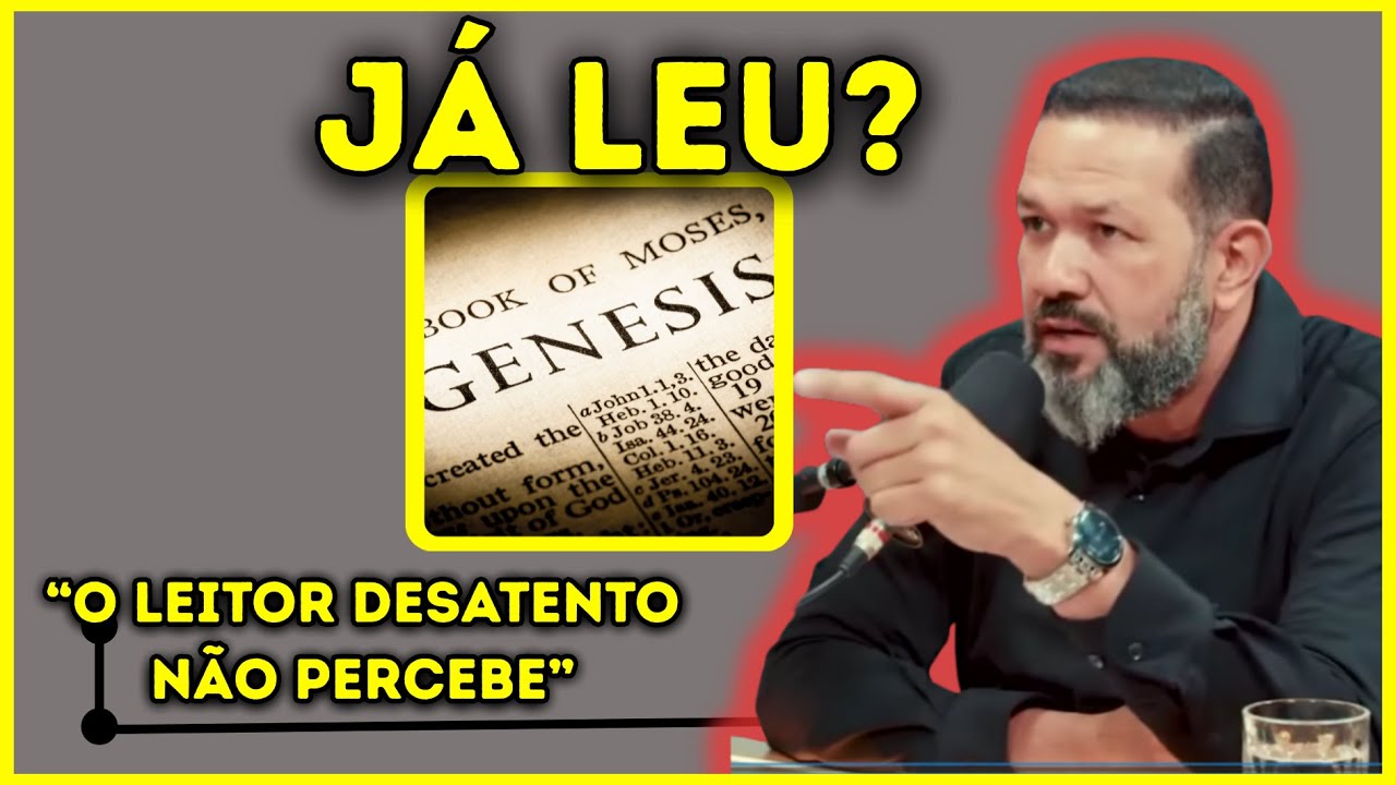 CHOCANTE:  Detalhe ESCONDIDO em Gênesis que muitos ignoram - DETALHADO - Pr. Sezar Cavalcante
