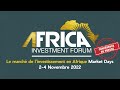 Africa investment forum press conference french day 2