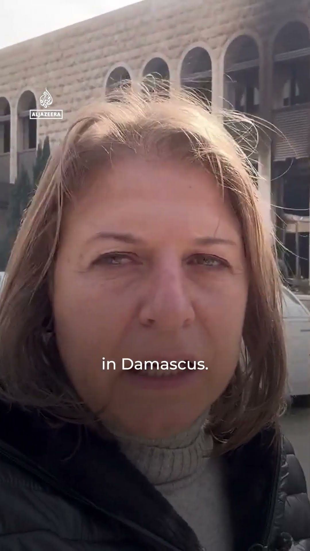 Al Jazeera’s Zeina Khodr inside a new Damascus | AJ#shorts