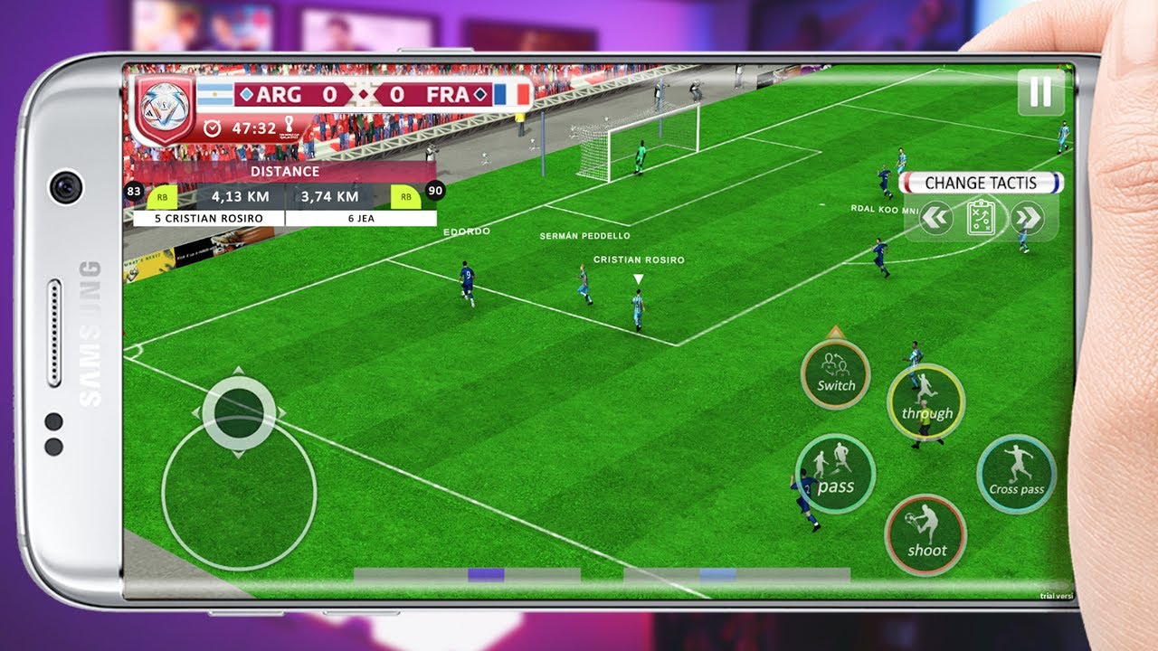 Jogar Futebol - Um jogo de futebol real - 3D