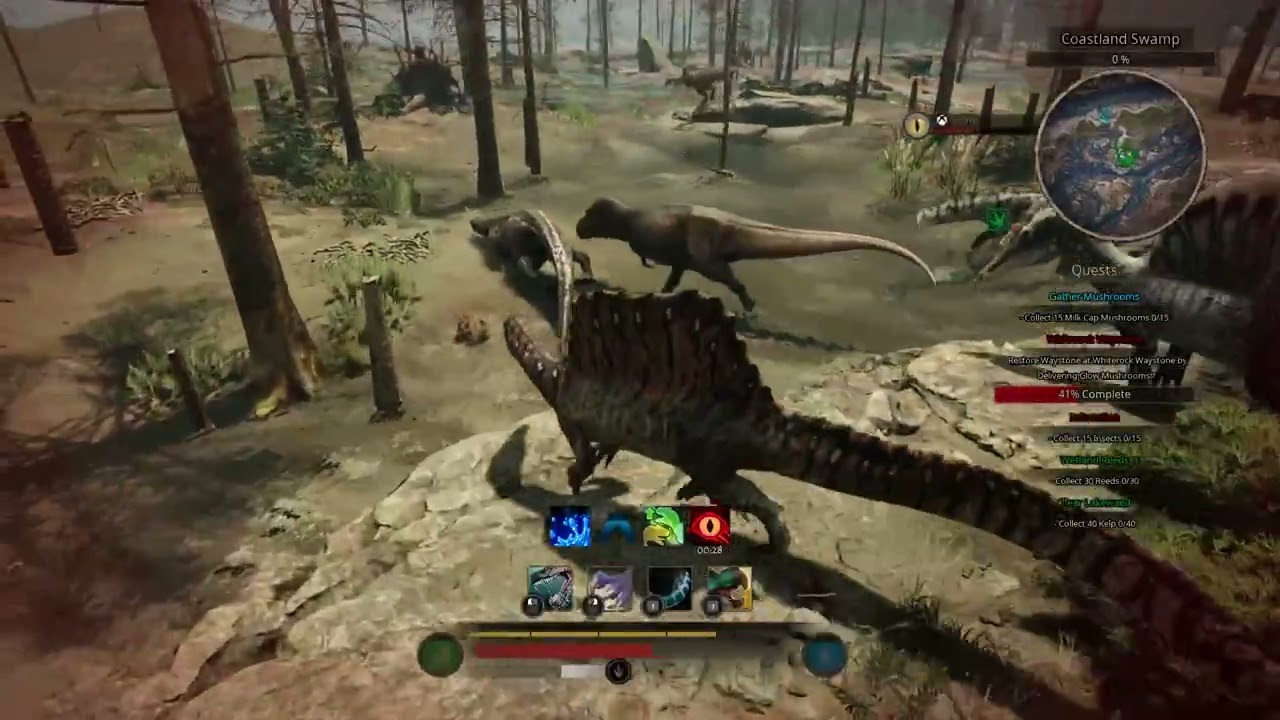 Semi Aquatic Apexes VS Land Apexes Path Of Titans