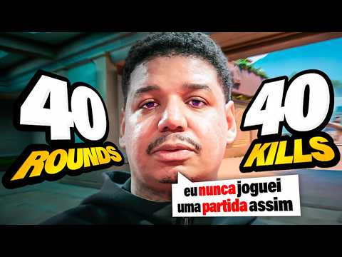JOGUEI UMA RANKED DE 40 ROUNDS E TIVE QUE FAZER ISSO... | EG dgzin