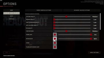 How to get more fps in Ready or not 50 To 144fps !!!!