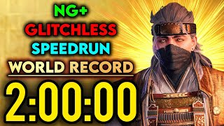 Nioh 3 Any% NG+ GLITCHLESS Speedrun in 2:00:00 *FORMER WORLD RECORD* (Load Game Time)