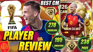 MIDFIELD MASTERCLASS! 🎩🔥 121 World Cup Winner Dani Olmo Player Review! BEST CAM META! – FC Mobile 26 screenshot 1