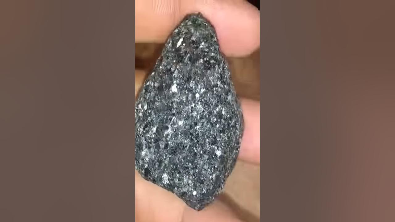 What a black diamond looks like in the rough YouTube