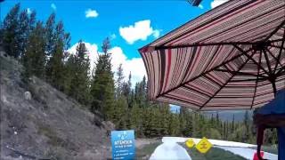 Painful Alpine Slide Crash