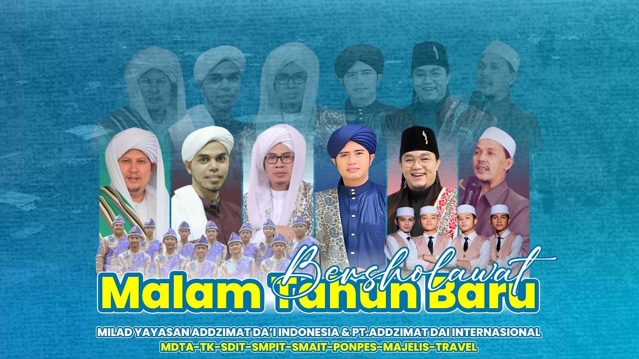 TABLIGH AKBAR MALAM TAHUN BARU BERSHOLAWAT - MILAD PONPES ADDZIMAT DAI INDONESIA KE-13 TAHUN