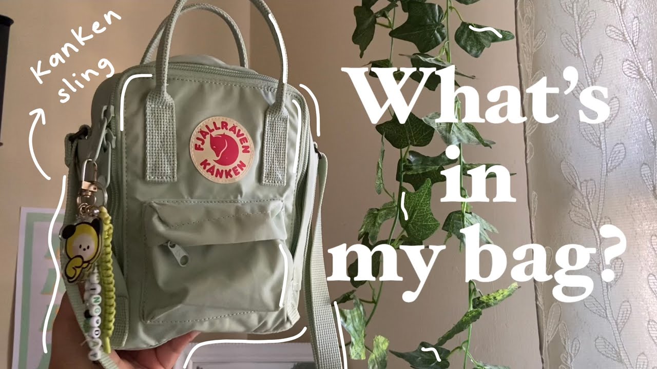 What s in my bag Kanken sling bag
