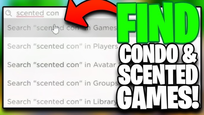 How to FIND Condo & Scented Con Games in Roblox 🤫 January 2021 