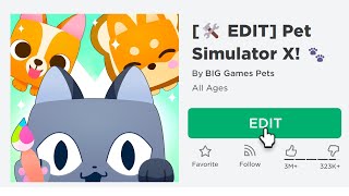 😱 Create Your OWN Pet Simulator X GAME NOW! screenshot 5