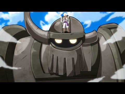 Luffy Awakens the Ancient Robot and Discovers that the Sun God is the King of the Ancient Kingdom