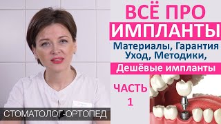 Импланты (часть 1): материалы, гарантия, цена, срок службы, одномоментная и отсроченная имплантация